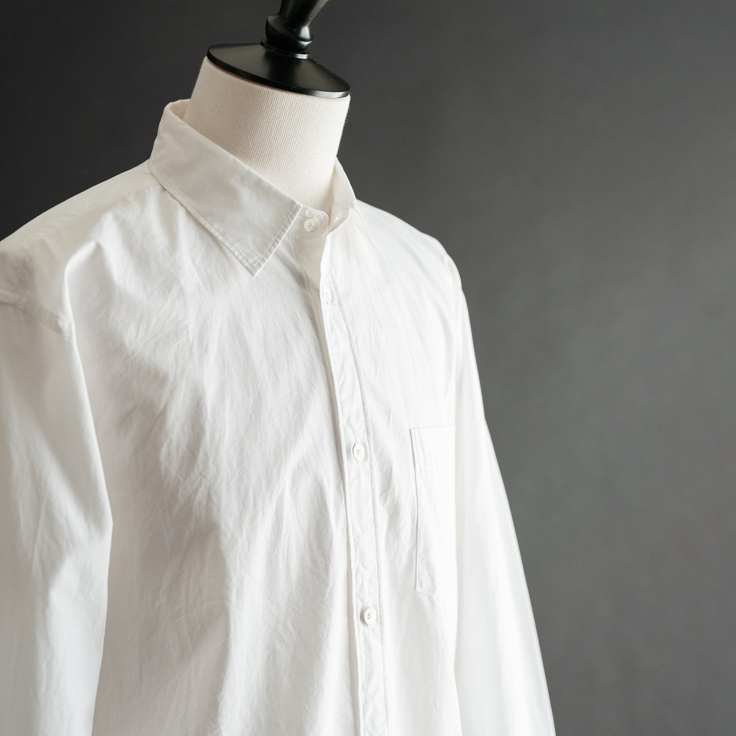 Ultra-Dense Poplin Regular Collar Shirt