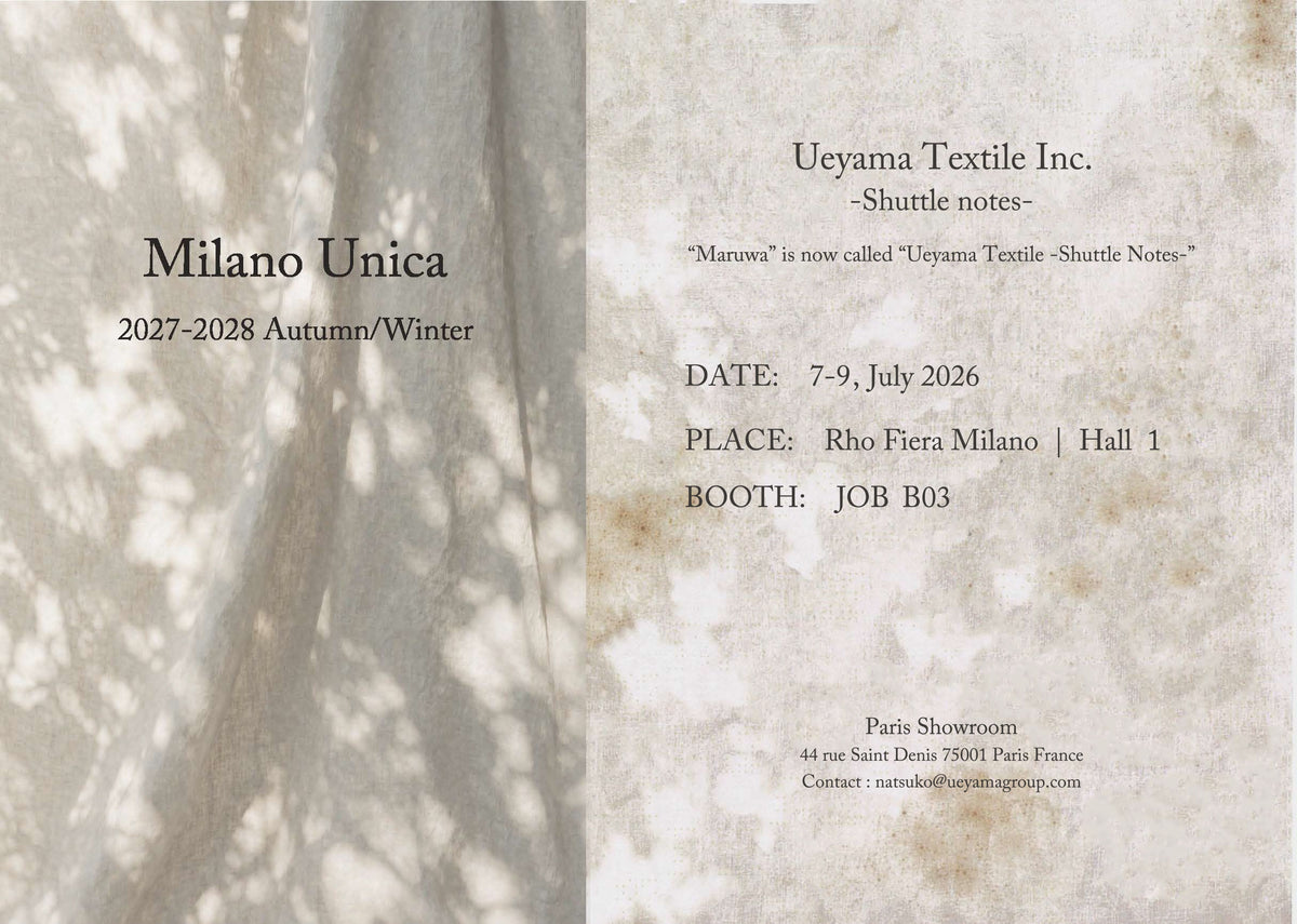 Shuttle Notes to Exhibit at Milano Unica 2026