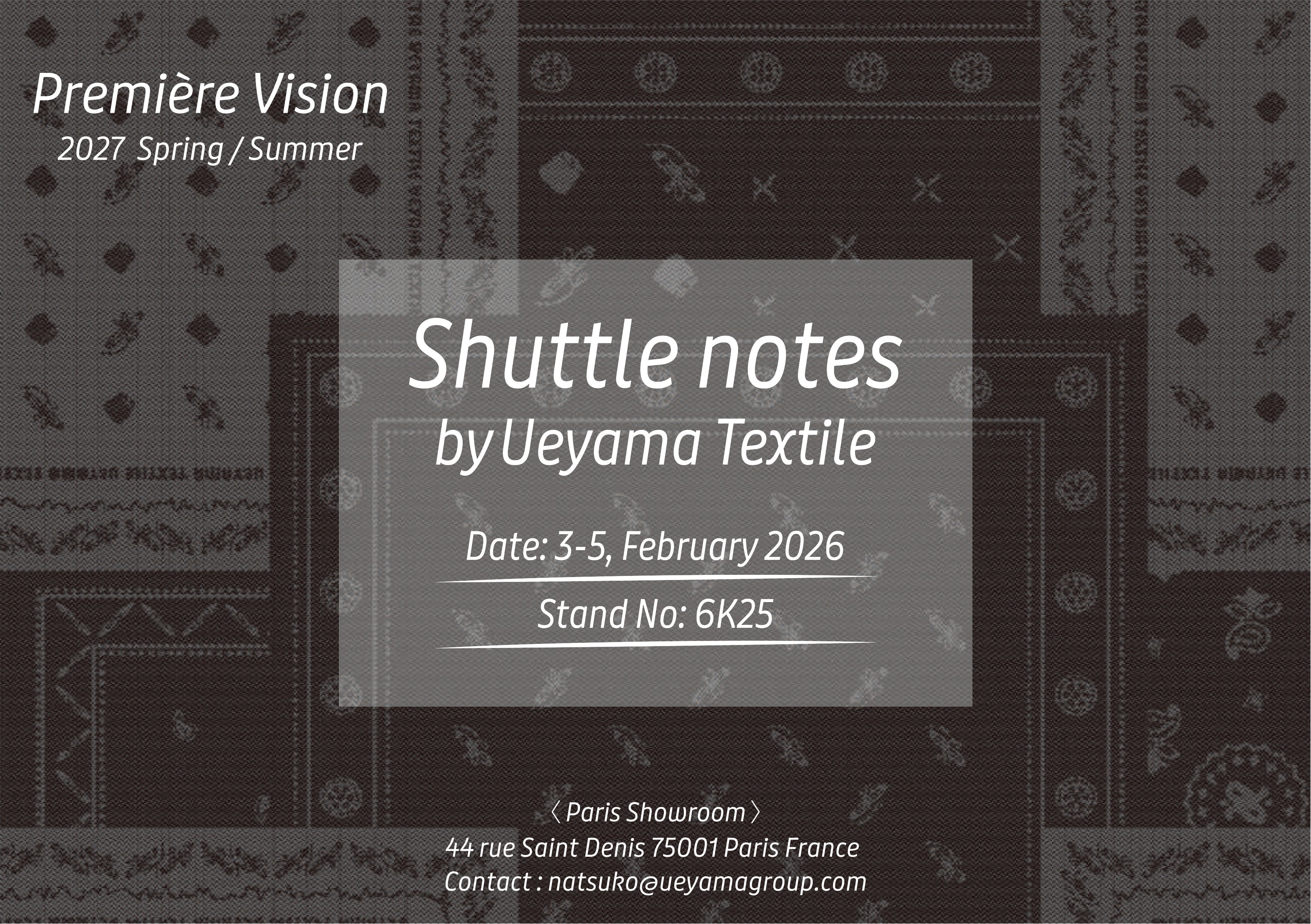 PREMIÈRE VISION PARIS 2026