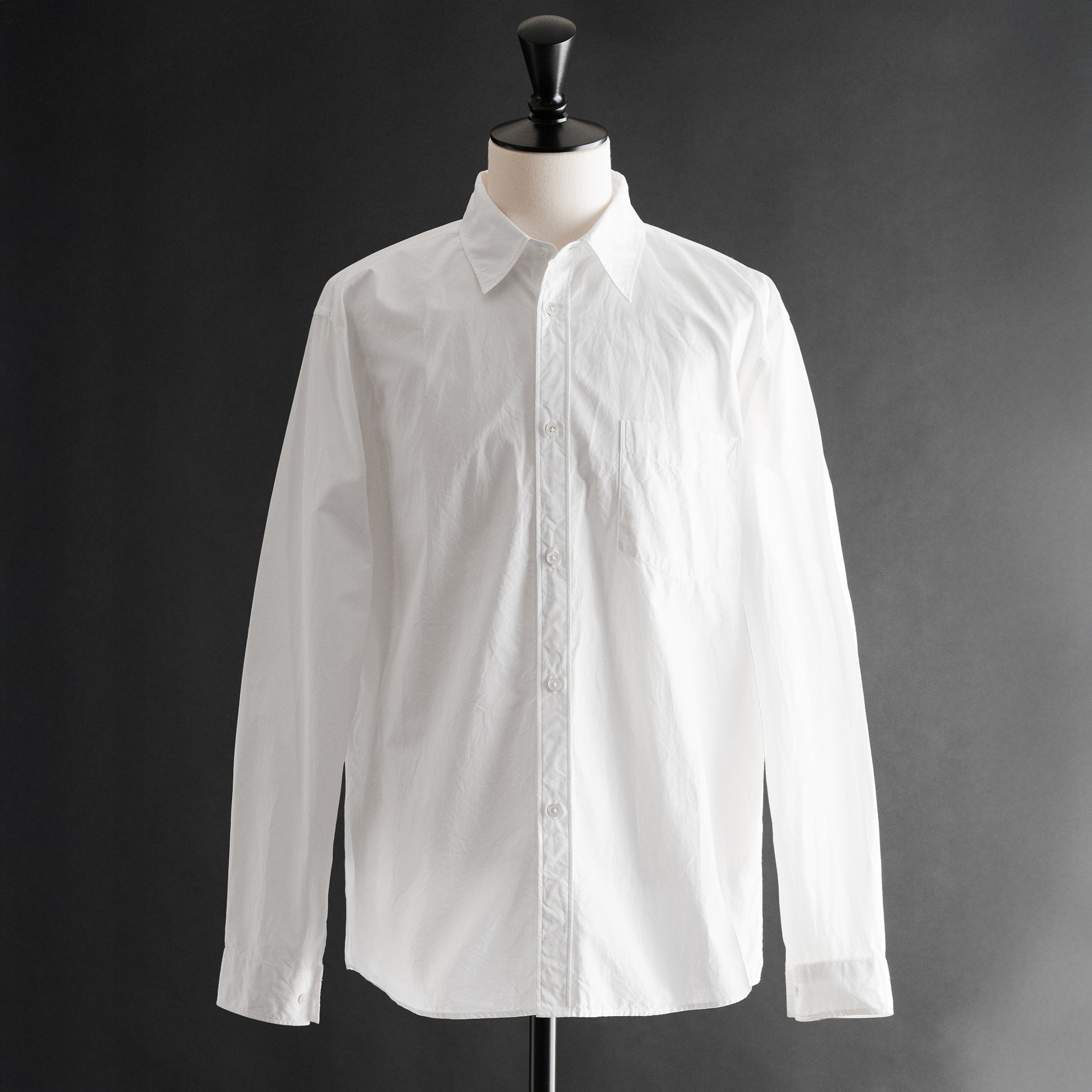 Ultra-Dense Poplin Regular Collar Shirt